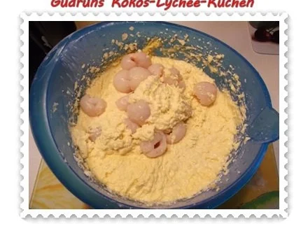 Kuchen: Kokos-Lychee-Kuchen - Rezept - Bild Nr. 8