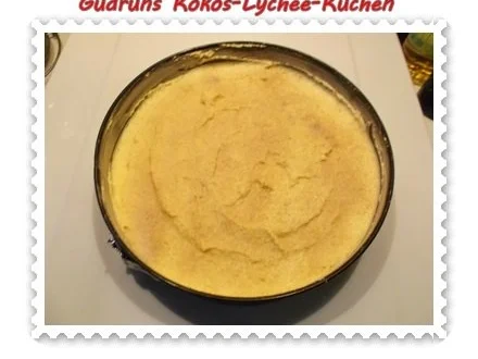 Kuchen: Kokos-Lychee-Kuchen - Rezept - Bild Nr. 9