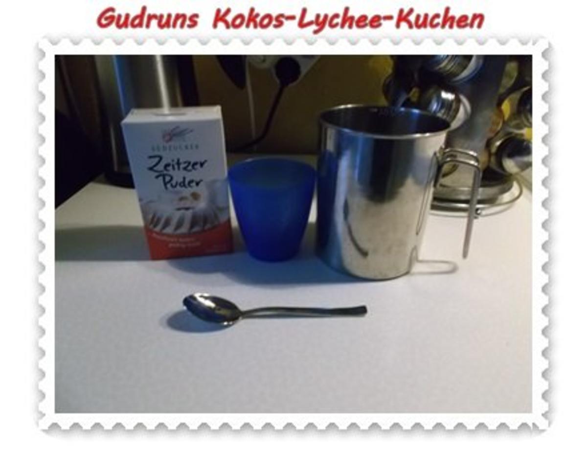 Kuchen: Kokos-Lychee-Kuchen - Rezept - Bild Nr. 10