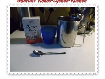 Kuchen: Kokos-Lychee-Kuchen - Rezept - Bild Nr. 10