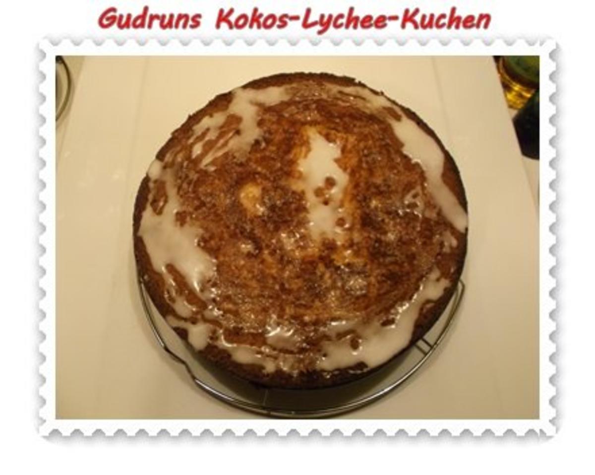 Kuchen: Kokos-Lychee-Kuchen - Rezept - Bild Nr. 13