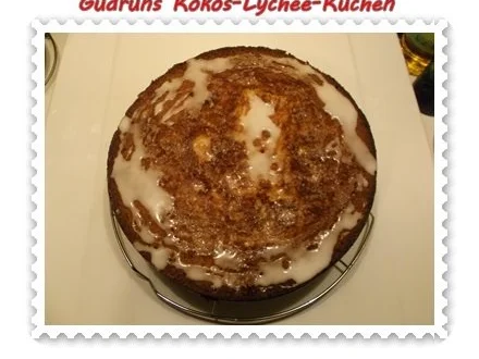 Kuchen: Kokos-Lychee-Kuchen - Rezept - Bild Nr. 13