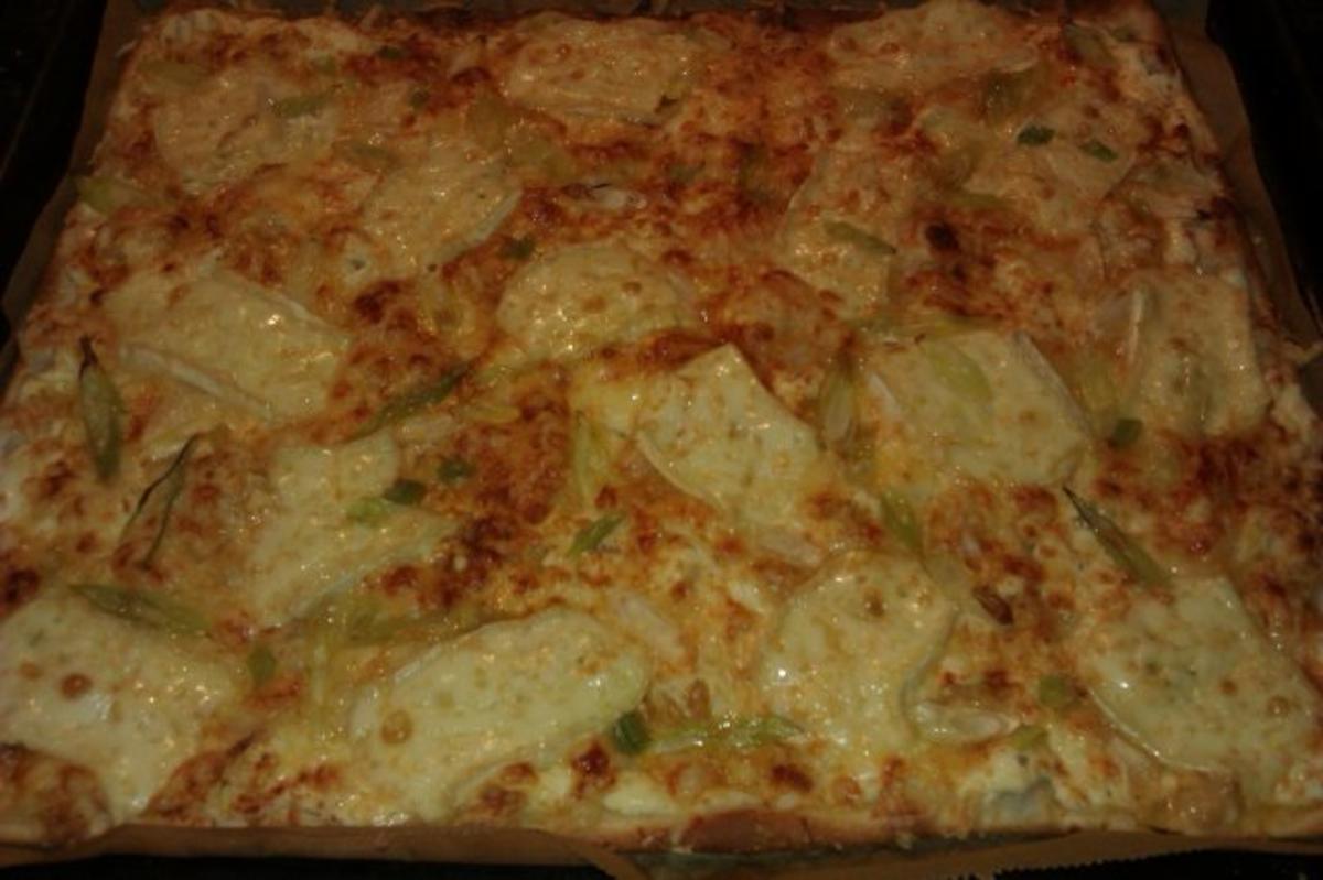 Bilder für 4-Käse Flammenkuchen - Rezept