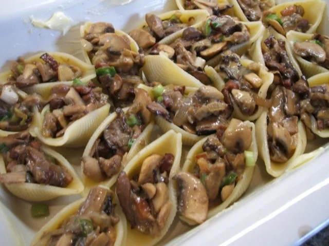 Rezept: Pasta: Conchiglioni Ripieni Bild Nr. 7 Pasta: Conchiglioni Ripieni - Rezept - Bild Nr. 7