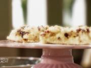 Apfel-Cremekuchen mit Cranberry-Streuseln (Daniel Bader) - Rezept
