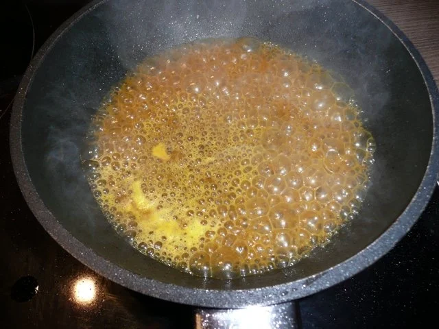 Rezept: Griechische Medaillons an Wildreis+ Wintergemüse umrahmt von Metaxa-Sahnesoße Bild Nr. 8 Griechische Medaillons an Wildreis+ Wintergemüse umrahmt von Metaxa-Sahnesoße - Rezept - Bild Nr. 8