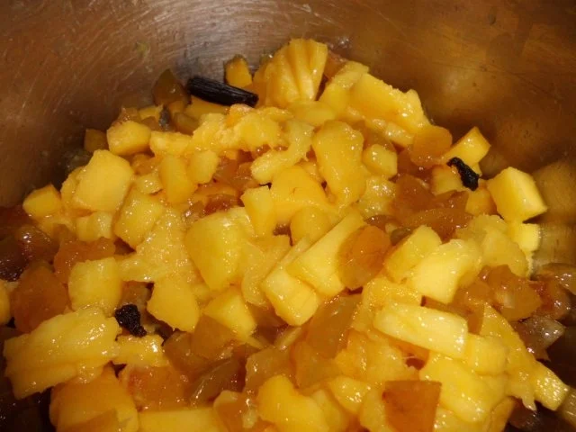 Aufstrich,süß: Mangomarmelade mit Mirabelle und Vanille - Rezept - Bild Nr. 3