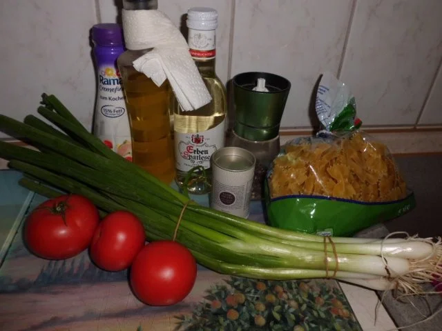 Pasta: Gemüse-Pasta-Weinrahmpfanne - Rezept - Bild Nr. 2