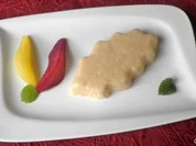 Mousse mit Ahornsirup an Rotwein - und Safran - Birne ... - Rezept