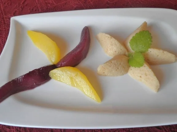 Rezept: Mousse mit Ahornsirup an Rotwein - und Safran - Birne ... Bild Nr. 13 Mousse mit Ahornsirup an Rotwein - und Safran - Birne ... - Rezept - Bild Nr. 13