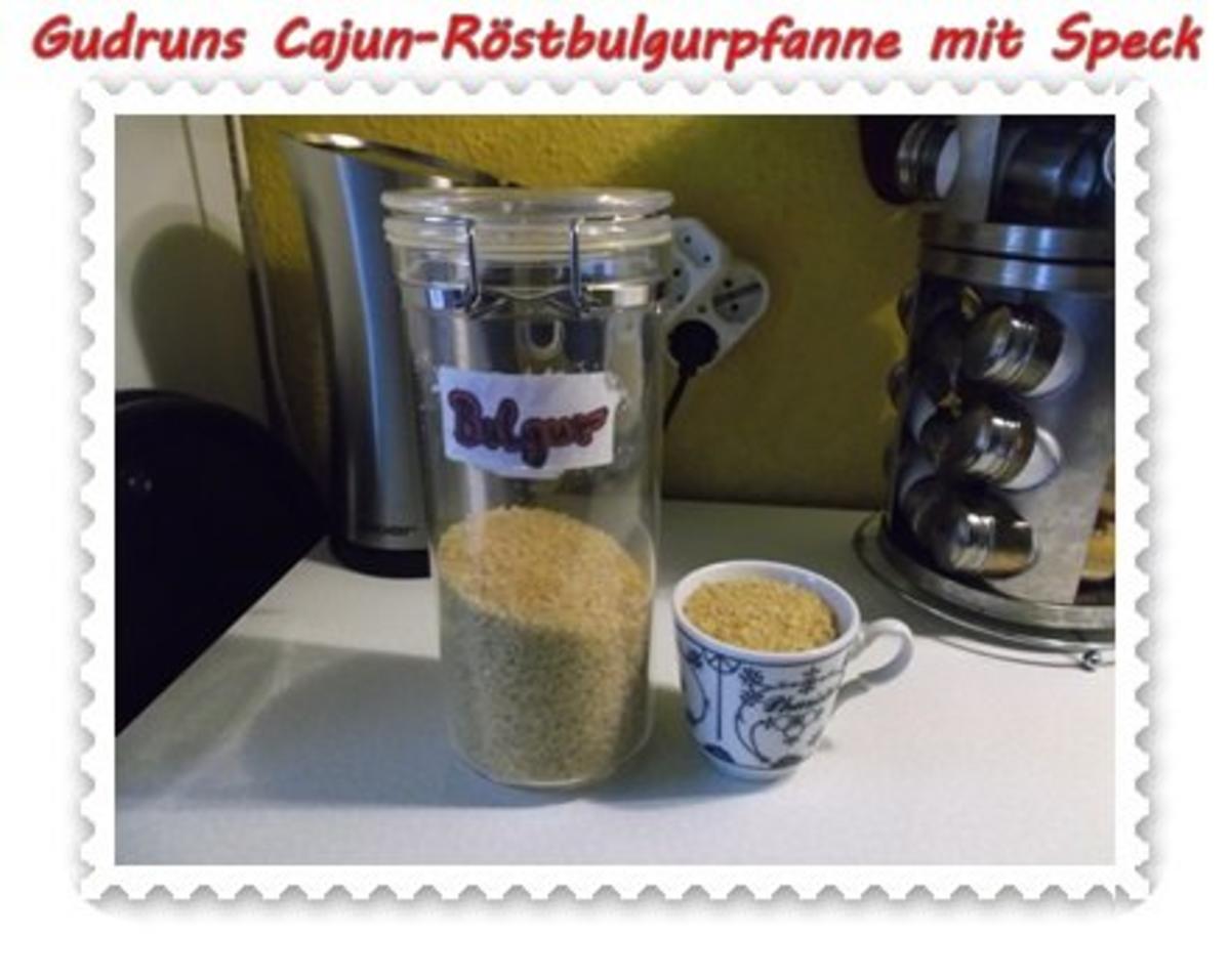 Gemüse: Cajun-Röstbulgurpfanne mit Gemüse und Speck - Rezept - Bild Nr. 2