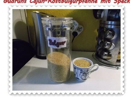 Gemüse: Cajun-Röstbulgurpfanne mit Gemüse und Speck - Rezept - Bild Nr. 2