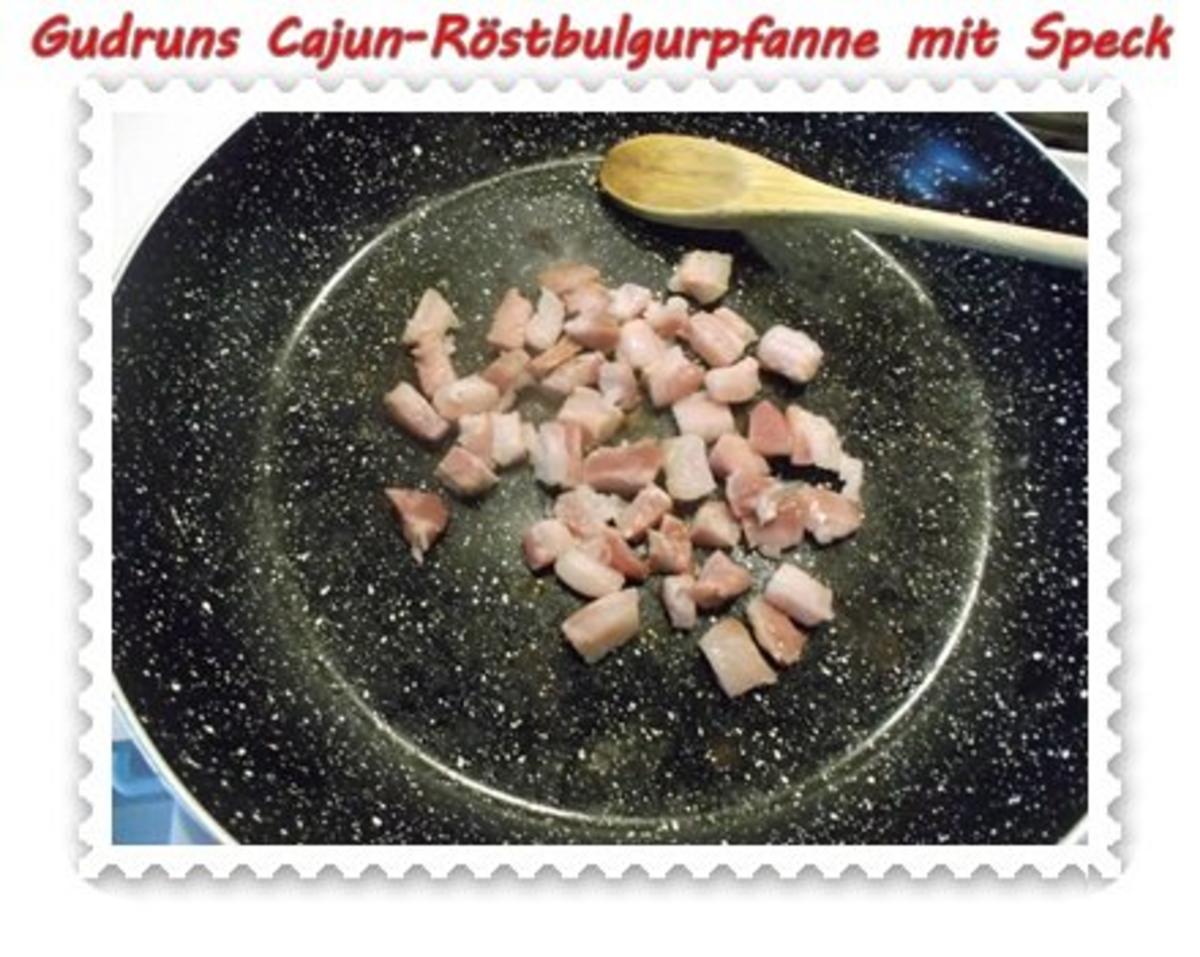 Gemüse: Cajun-Röstbulgurpfanne mit Gemüse und Speck - Rezept - Bild Nr. 6