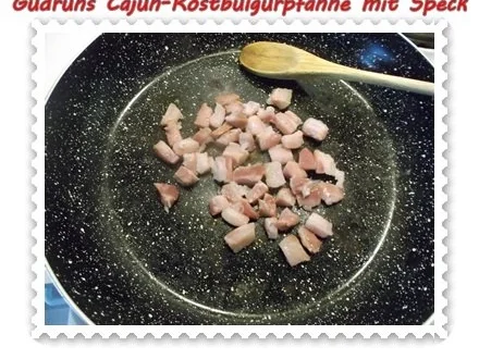 Gemüse: Cajun-Röstbulgurpfanne mit Gemüse und Speck - Rezept - Bild Nr. 6