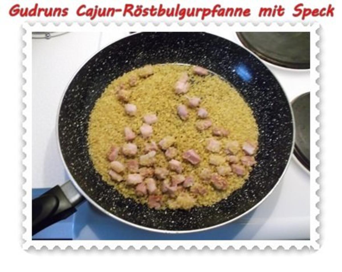 Gemüse: Cajun-Röstbulgurpfanne mit Gemüse und Speck - Rezept - Bild Nr. 7