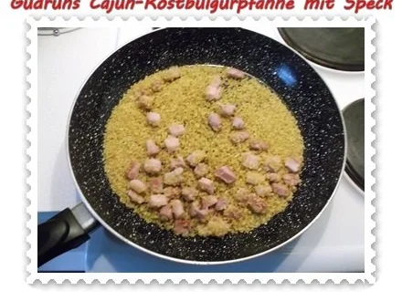 Gemüse: Cajun-Röstbulgurpfanne mit Gemüse und Speck - Rezept - Bild Nr. 7