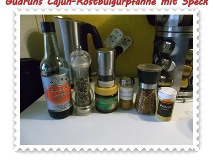 Gemüse: Cajun-Röstbulgurpfanne mit Gemüse und Speck - Rezept - Bild Nr. 8