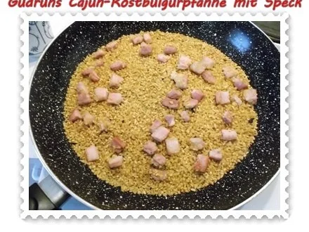 Gemüse: Cajun-Röstbulgurpfanne mit Gemüse und Speck - Rezept - Bild Nr. 9