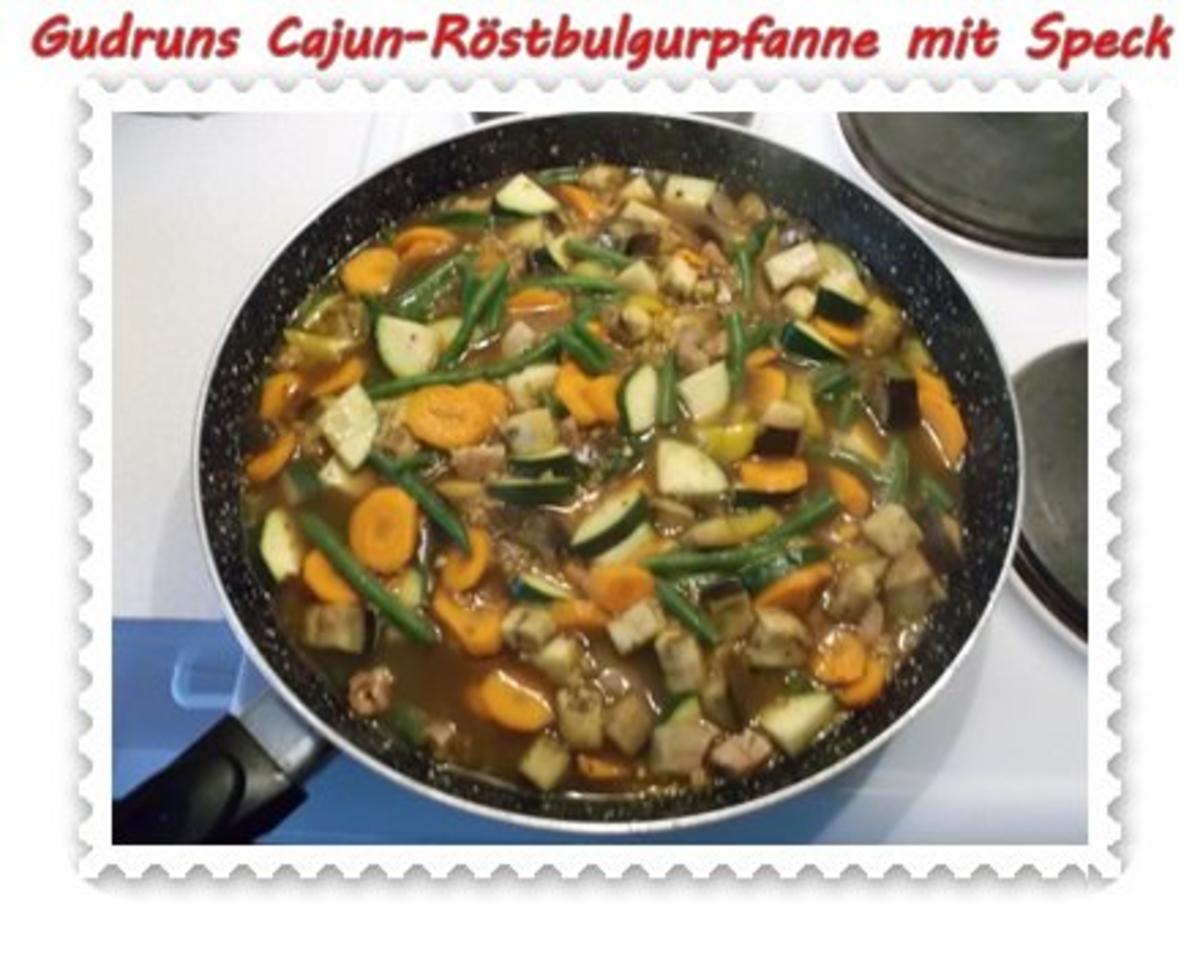 Gemüse: Cajun-Röstbulgurpfanne mit Gemüse und Speck - Rezept - Bild Nr. 10