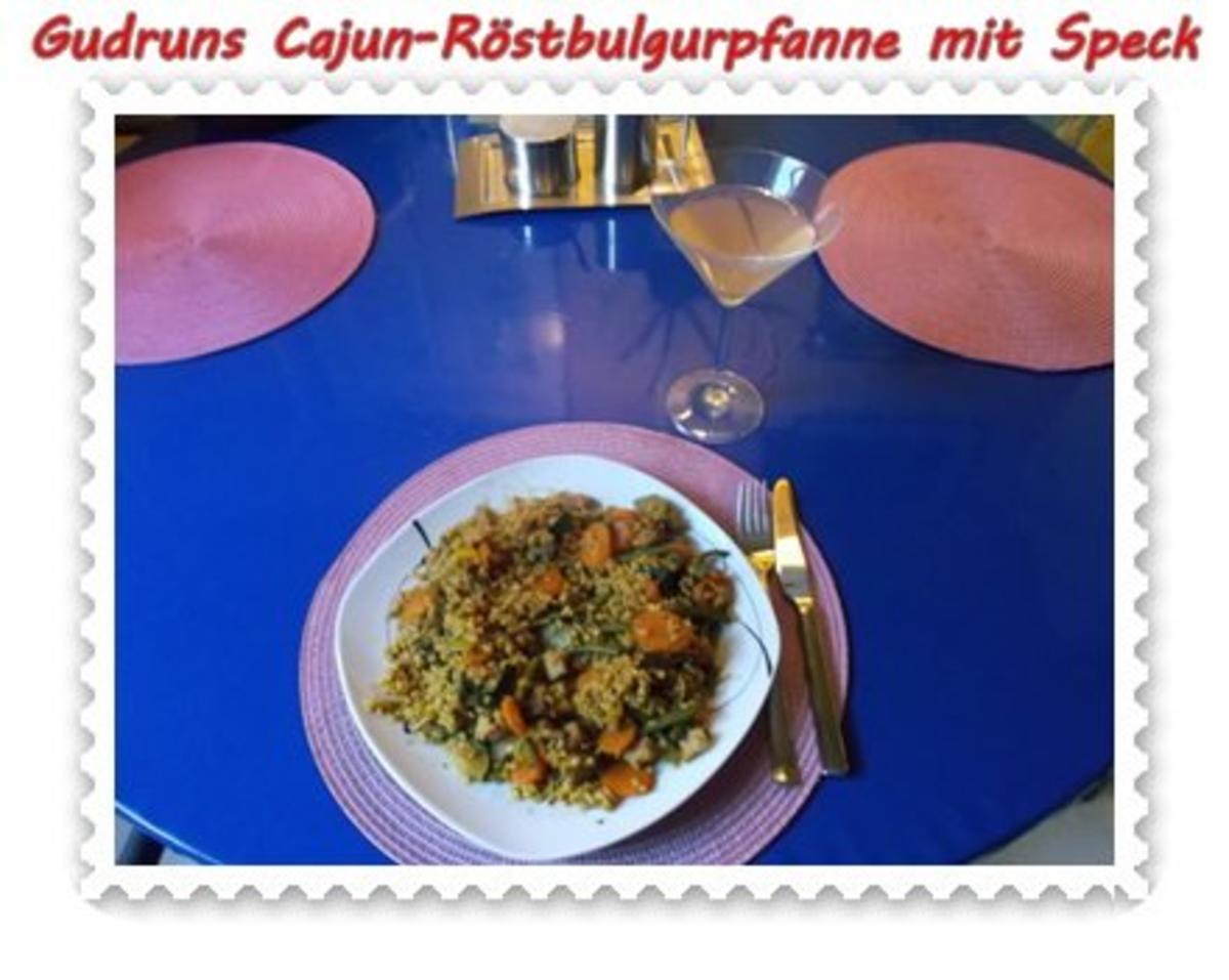 Gemüse: Cajun-Röstbulgurpfanne mit Gemüse und Speck - Rezept - Bild Nr. 11