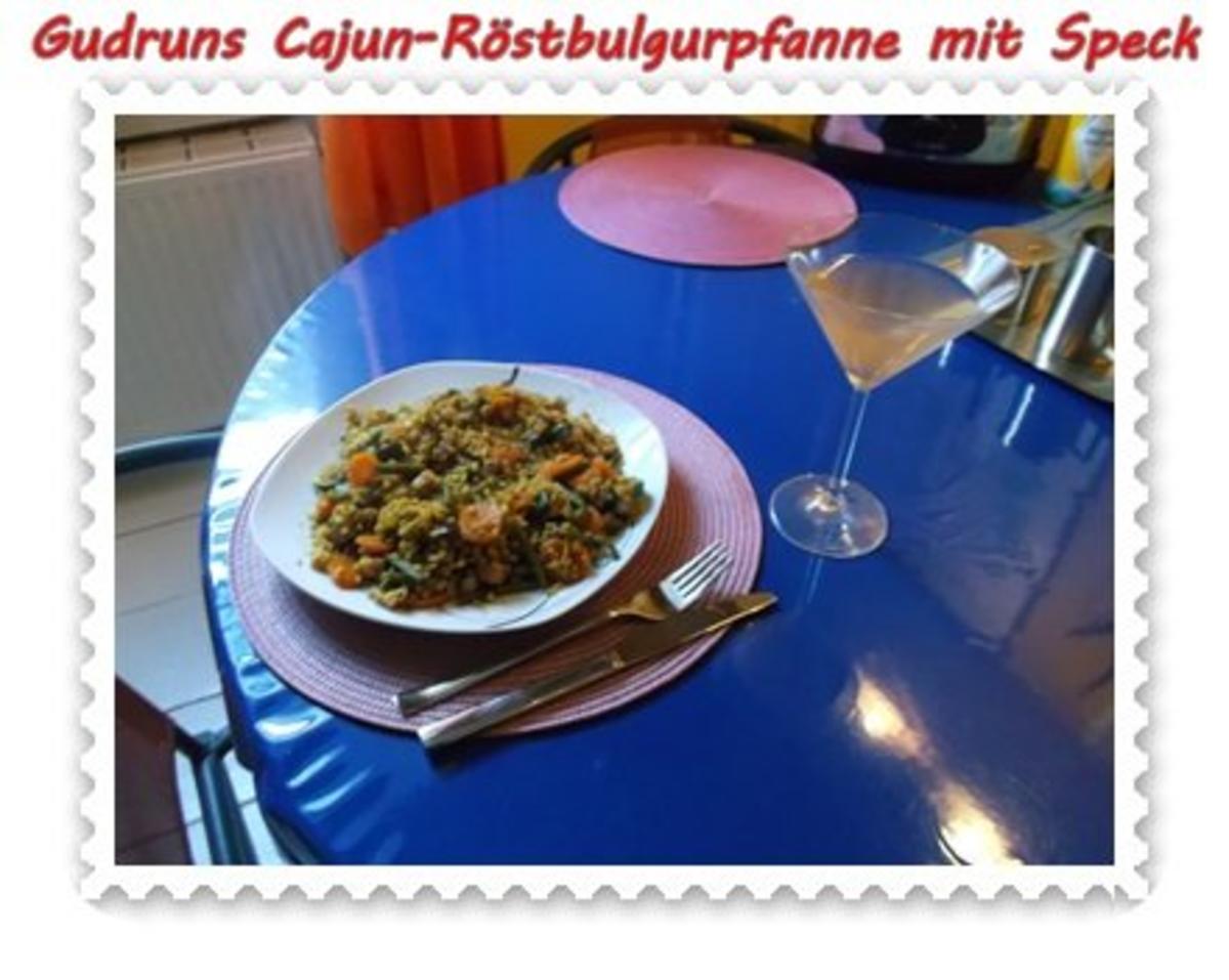 Gemüse: Cajun-Röstbulgurpfanne mit Gemüse und Speck - Rezept - Bild Nr. 12