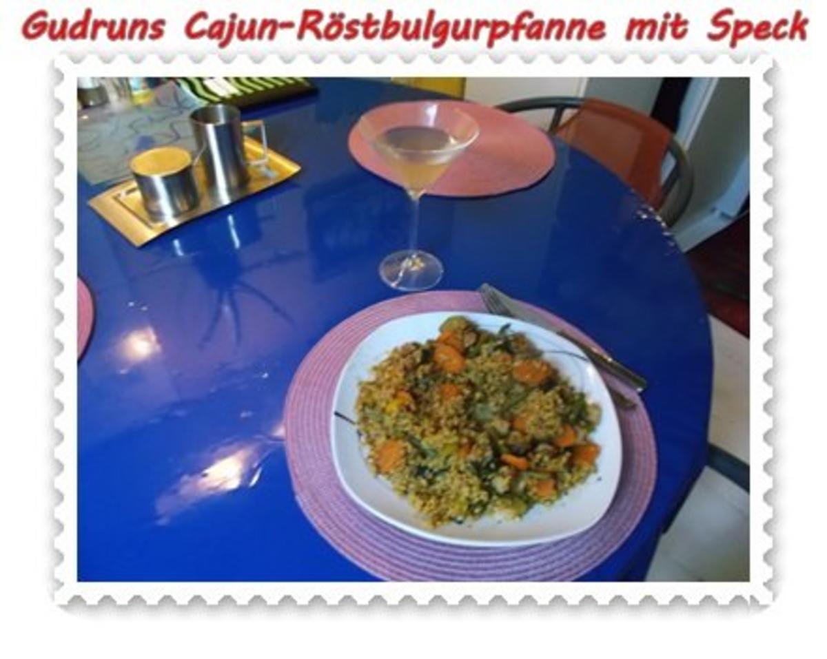 Gemüse: Cajun-Röstbulgurpfanne mit Gemüse und Speck - Rezept - Bild Nr. 13