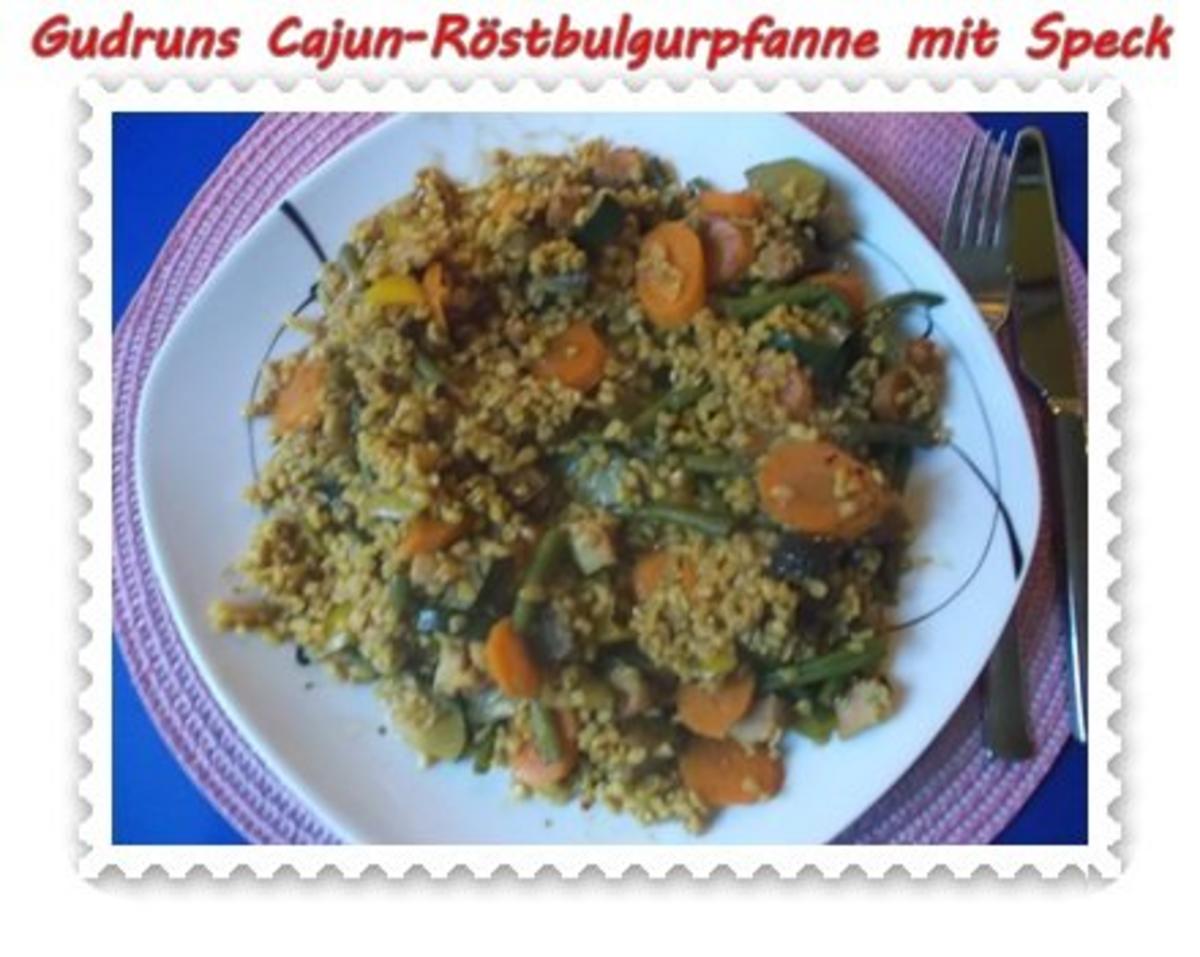Gemüse: Cajun-Röstbulgurpfanne mit Gemüse und Speck - Rezept - Bild Nr. 14