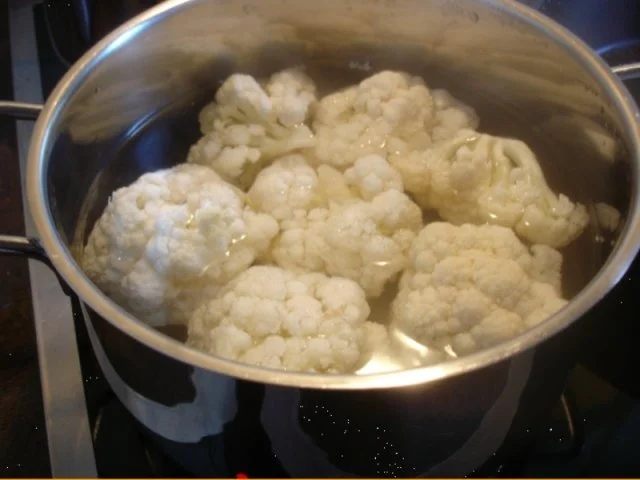 Gebackener Blumenkohl mit Tatarsauce und Kartoffelcreme ( Nach Ivanka ! ) - Rezept - Bild Nr. 4