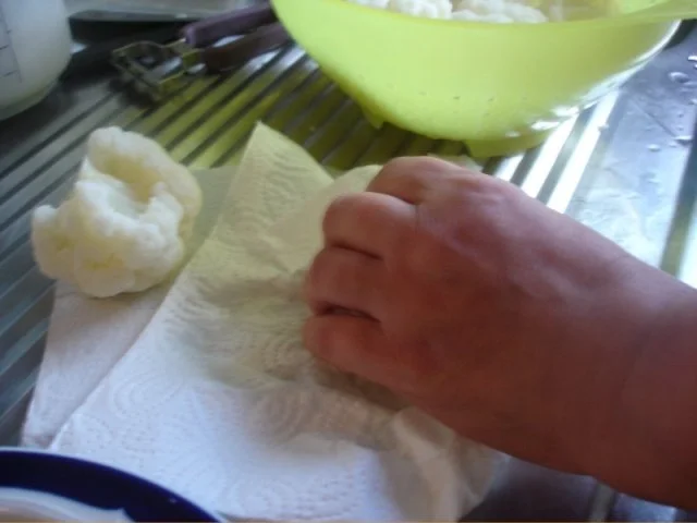 Gebackener Blumenkohl mit Tatarsauce und Kartoffelcreme ( Nach Ivanka ! ) - Rezept - Bild Nr. 6