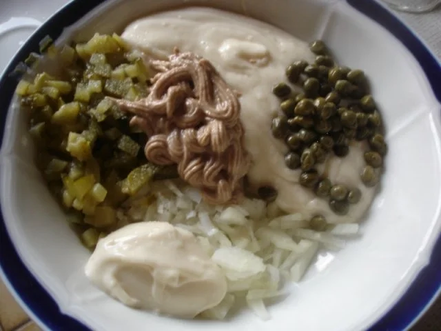 Gebackener Blumenkohl mit Tatarsauce und Kartoffelcreme ( Nach Ivanka ! ) - Rezept - Bild Nr. 13