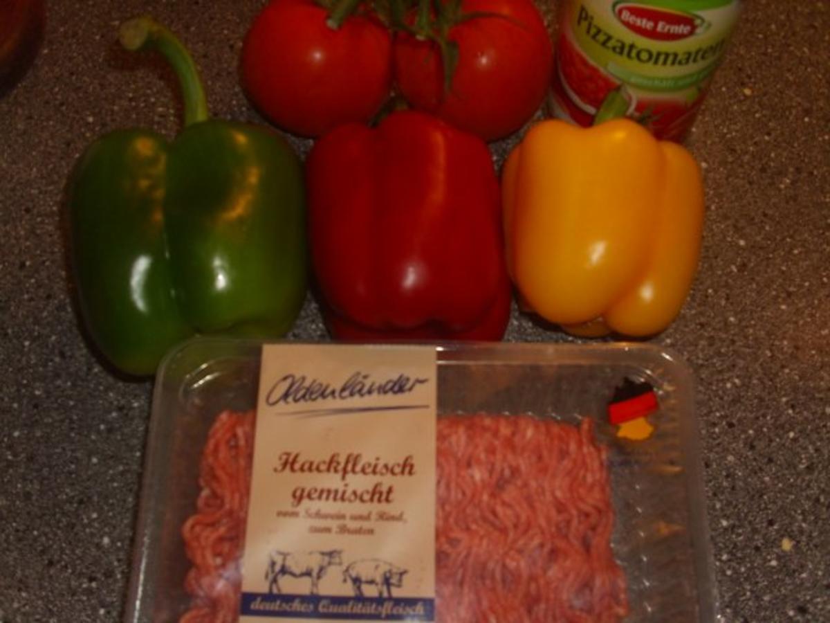 Paprika-Reis-Hack Pfanne - Rezept mit Bild - kochbar.de