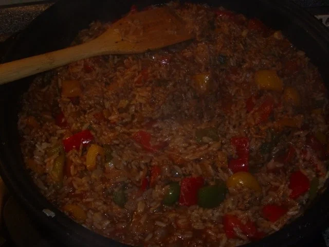 Paprika-Reis-Hack Pfanne - Rezept - Bild Nr. 8