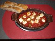 Feta-Tomaten gebacken - Rezept