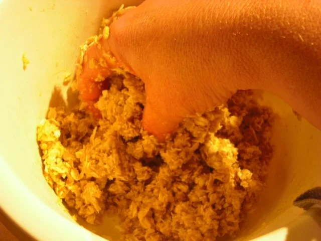 Rezept: Knusperstreusel-Birnenkuchen Bild Nr. 4 Knusperstreusel-Birnenkuchen - Rezept - Bild Nr. 4