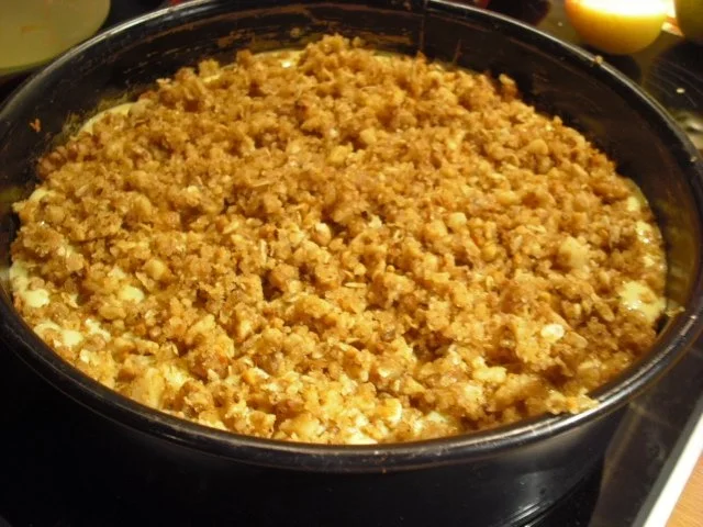 Rezept: Knusperstreusel-Birnenkuchen Bild Nr. 9 Knusperstreusel-Birnenkuchen - Rezept - Bild Nr. 9