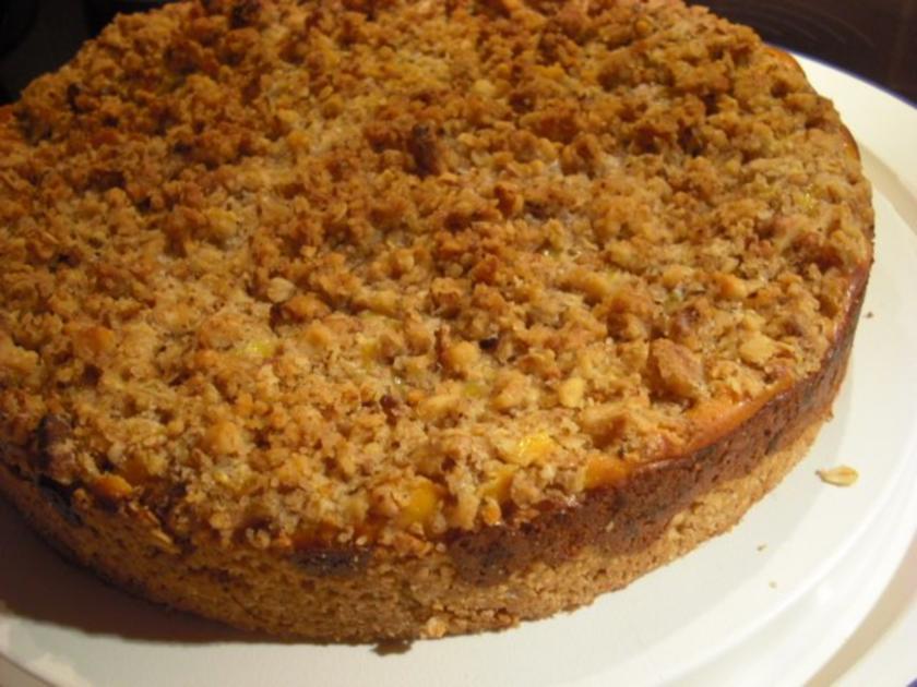 Knusperstreusel-Birnenkuchen