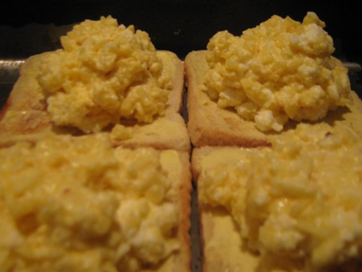 Toast mit Käse-Creme überbacken - Rezept - Bild Nr. 4
