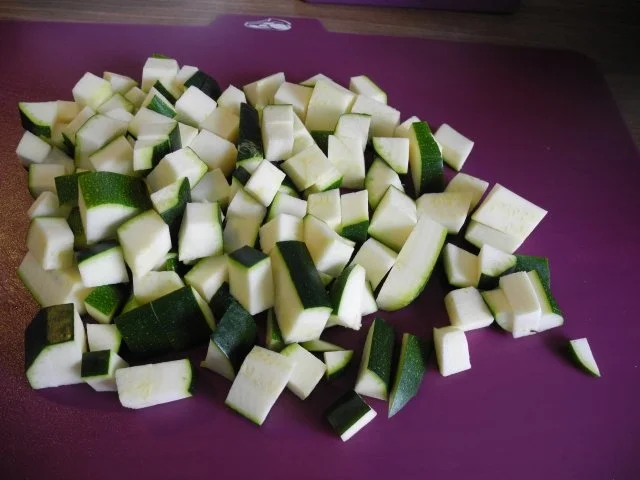 Rezept: Vegan : Bunte Pfanne mit Sojaleberkäse Bild Nr. 3 Vegan : Bunte Pfanne mit Sojaleberkäse - Rezept - Bild Nr. 3