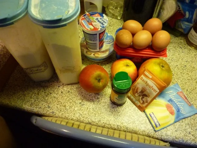 Kuchen: Apfelkuchen mit Guß - Rezept - Bild Nr. 2