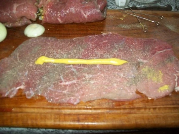 Fleisch: Rinderrolladen a`la Opa Alfred - Rezept - Bild Nr. 2