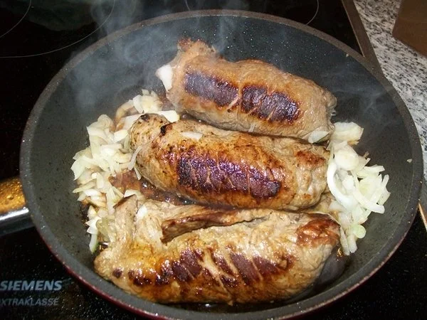 Fleisch: Rinderrolladen a`la Opa Alfred - Rezept - Bild Nr. 6