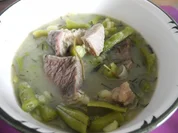 Suppe & Eintopf : Grüne Bohnensuppe mit Suppenfleisch - Rezept
