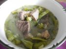 Suppe & Eintopf : Grüne Bohnensuppe mit Suppenfleisch - Rezept
