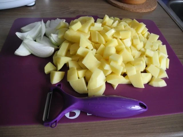 Suppe & Eintopf : Grüne Bohnensuppe mit Suppenfleisch - Rezept - Bild Nr. 5