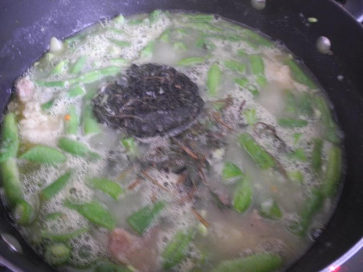 Suppe & Eintopf : Grüne Bohnensuppe mit Suppenfleisch - Rezept - Bild Nr. 10