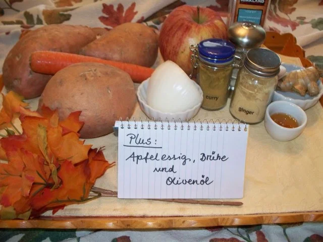 "Veräppelte" Süßkartoffelsuppe - Rezept - Bild Nr. 2