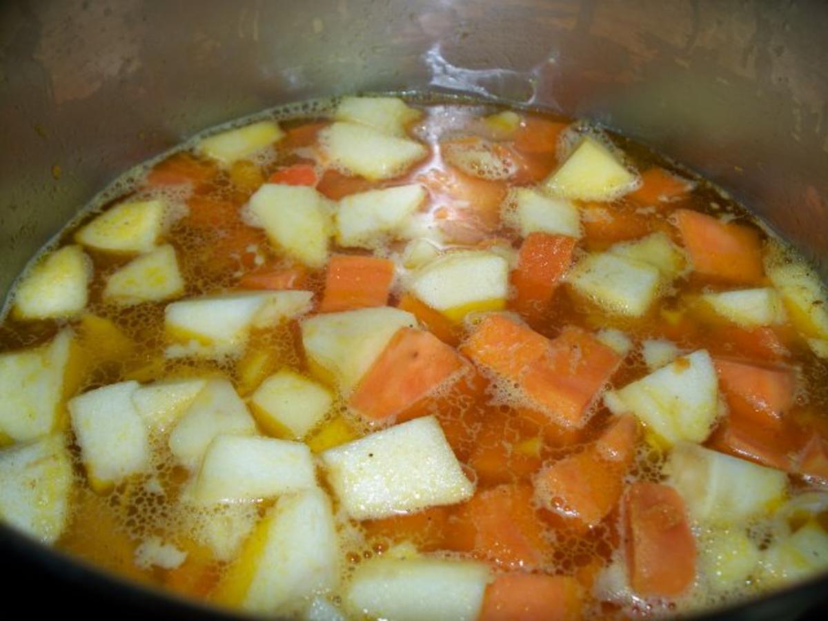 "Veräppelte" Süßkartoffelsuppe - Rezept - Bild Nr. 3