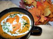 "Veräppelte" Süßkartoffelsuppe - Rezept