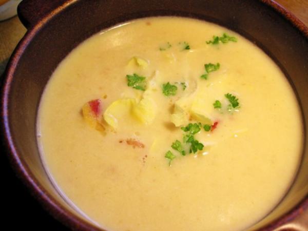 Chicoree-Cremesuppe ... - Rezept mit Bild - kochbar.de