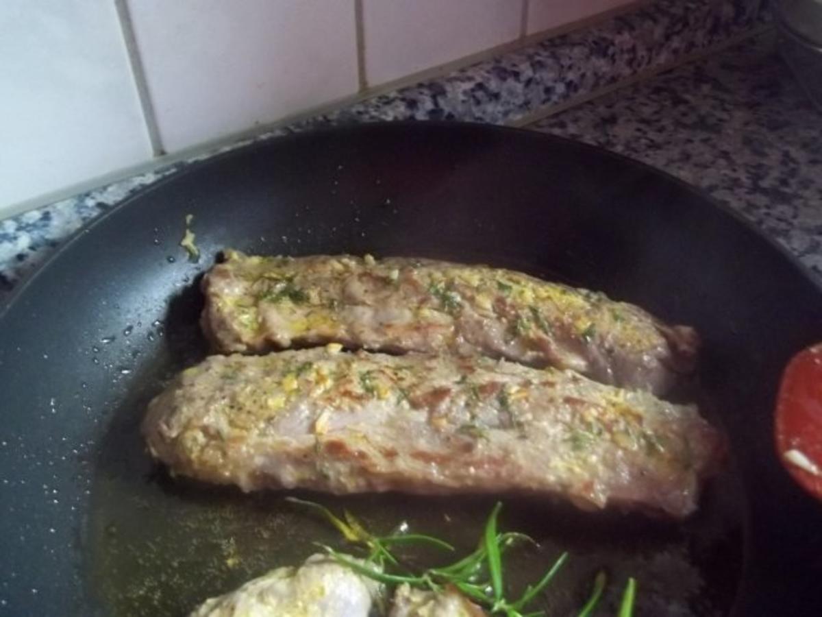 Heidschnucken-Rücken-Filet, rosa gebraten - Rezept - Bild Nr. 10